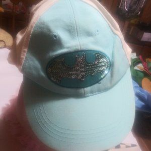 Ruteze blue batman sequin logo hat